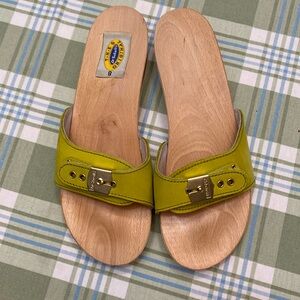 The Original wood Dr Scholl’s